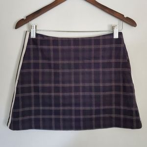 Urban Outfitters Plaid Mini Skirt size S